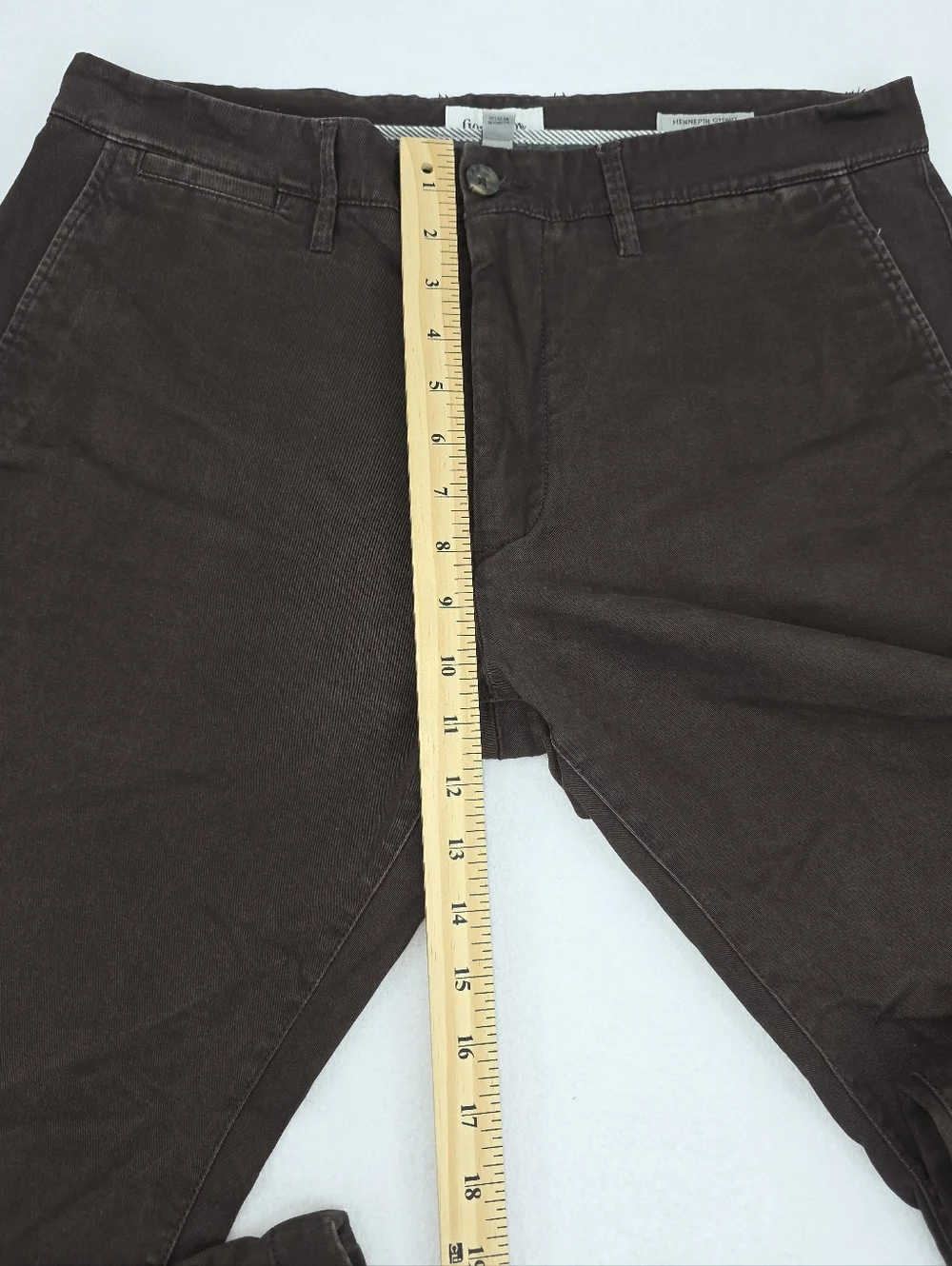 Goodfellow & Co Men's Hennepin Chino Pants Slim Brown Size 36x30 AC-3420